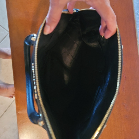 Michael Kors Bags | Michael Kors Emmy Satchel | Color: Black | Size: Os | - Picture 3 of 4